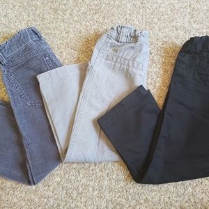 BUNDLE- 3 pair size 3t boys dress style pants